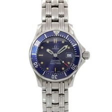 Usado, Relógio feminino OMEGA Seamaster 300m 2583.80 data quartzo mostrador azul 90278740 comprar usado  Enviando para Brazil