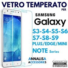 PELLICOLA TEMPERATO Per SAMSUNG GALAXY S3/S4/S5/S6/S7/S8/S9 PLUS/EDGE/NOTE na sprzedaż  Wysyłka do Poland