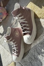 Womens lilac converse for sale  LYTHAM ST. ANNES