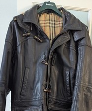 Burberry men leather for sale  WREXHAM