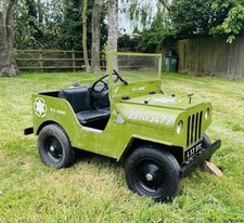 Army jeep electric for sale  PETERBOROUGH