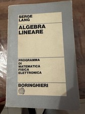 Algebra lineare serge usato  Foggia