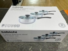 Sabichi piece stainless for sale  SHEFFIELD