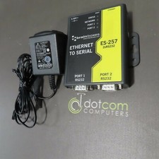 Adaptador Ethernet para Serial ES-257 2xRS232 Brainboxes, usado comprar usado  Enviando para Brazil