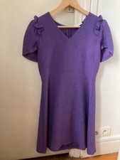 Robe sandro violette d'occasion  Paris XV