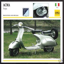1951 acma vespa d'occasion  Expédié en Belgium