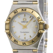 Usado, Relógio feminino OMEGA Constellation MOP ouro 18K aço 1362,70 polido BF584192 comprar usado  Enviando para Brazil