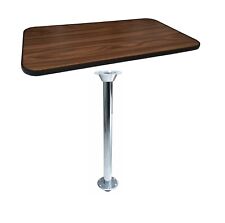 Walnut table black d'occasion  Expédié en Belgium