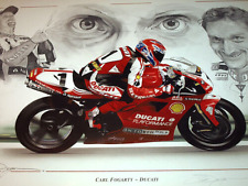 Print carl fogarty for sale  BOURNEMOUTH