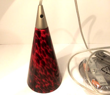 Cone pendant red for sale  Spencer