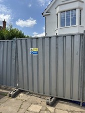 Steel hoarding panels for sale  LONDON