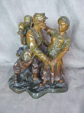 FONTE D'ART signé Oscar RUFFONY: LE RETOUR. Guerre 1870-71. comprar usado  Enviando para Brazil
