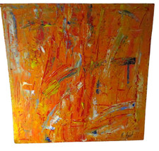 Abstract decorative oil for sale  STIRLING