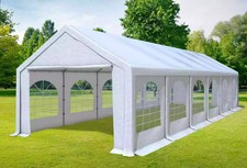 Partyzelt 4x12m weiß gebraucht kaufen  Würselen