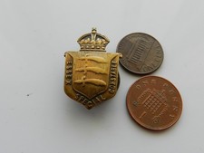 Vintage brass lapel for sale  BRIDGWATER