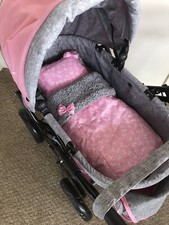 Dolls pram bedding for sale  LEDBURY