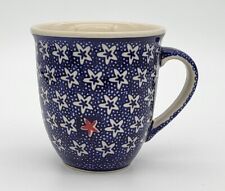 Towar B Kubek ceramiczny Bunzlauer MARS Maxi, kubek, niebieski/biały, 0,43 l (K106-LG01), używany na sprzedaż  Wysyłka do Poland