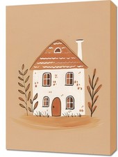 Obraz 50x70cm Wzory dla Dzieci, Dziewczynki i Chłopca - Domek na sprzedaż  PL