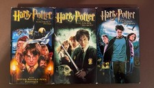 Lot 3 Harry Potter VHS Movies Tapes TRILOGY Years One Two Three comprar usado  Enviando para Brazil