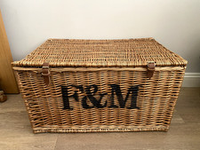 wicker storage trunk for sale wicker storage trunk for sale LEIGH-ON-SEA