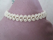 White pearl woven for sale  WALTHAM CROSS