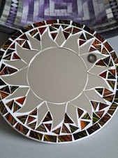 Mosaic tile mirror for sale  EASTBOURNE