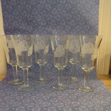 Sherry glasses vintage for sale  PORT TALBOT