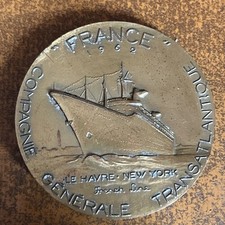 Médaille bronze 55mm d'occasion  France