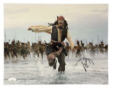 Fotografia assinada por Johnny Depp 11x14 Jack Sparrow Piratas do Caribe JSA comprar usado  Enviando para Brazil