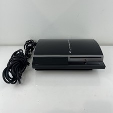 Pacote Sony PlayStation 3 40GB PS3 Fat CECHG02 com cabos e GTA 5 testado comprar usado  Enviando para Brazil