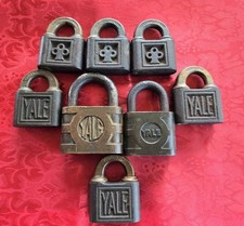 Lote vintage de 8 fechaduras sem chaves Yale comprar usado  Enviando para Brazil