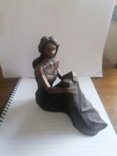 Bronze effect figurine for sale  LEICESTER