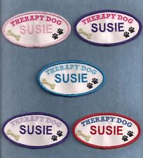 Therapy dog personalized for sale  Cassville