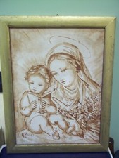 Quadro madonna dipinta usato  Cremona