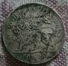 Etiopia birr 1889 usato  Concordia sulla Secchia
