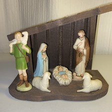 Vintage christmas nativity for sale  BUNGAY