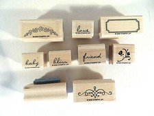 Stampin wood mounted for sale  Denver