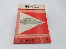 Manuale officina alfa usato  Novara