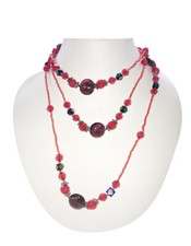 Collana con perline usato  Massa di Somma