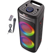 Enceinte bluetooth karaoké d'occasion  Cheniménil