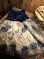 Lace blue white for sale  Gloster