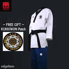 Uniforme MOOTO Poomsae WTF Dan (Feminino) com Patch KUKKIWON Taekwondo Dobok comprar usado  Enviando para Brazil