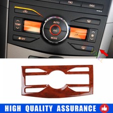 Para Toyota Corolla 2007-2013 AT grão de madeira console médio CD interruptor quadro acabamento comprar usado  Enviando para Brazil