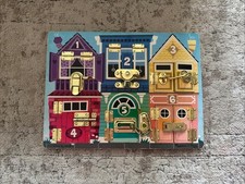 Placa de travas Melissa & Doug 3785, usado comprar usado Placa de travas Melissa & Doug 3785, usado comprar usado  Enviando para Brazil