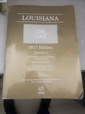 Louisiana civil code d'occasion  Expédié en Belgium