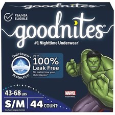 Usado, Roupa íntima masculina de enurese noturna 44 quilates Goodnites, tamanho P/M (43-68 lb) (2 comprar usado  Enviando para Brazil