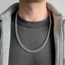 Long silver thick for sale  LONDON