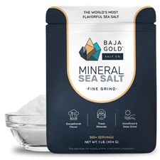 Sal marinho mineral Baja Gold – moagem fina – não refinado, rico em minerais e baixo teor de so... comprar usado  Enviando para Brazil