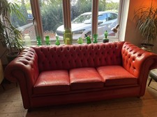 Vintage red leather for sale Vintage red leather for sale  NORTHAMPTON