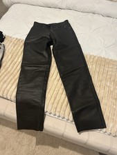 Triumph leather black for sale  LEICESTER